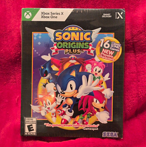 Sega sonic origins plus xbox - sonic,